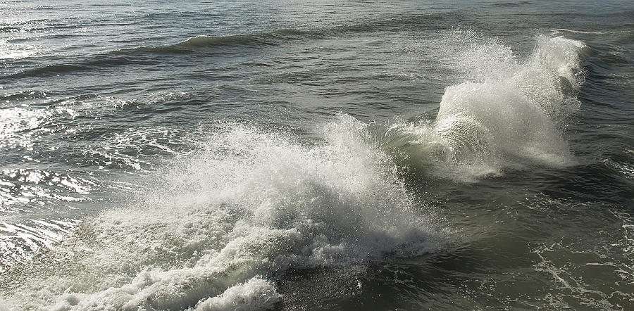 Nature Photograph - Sea Waves by Svetlana Sewell