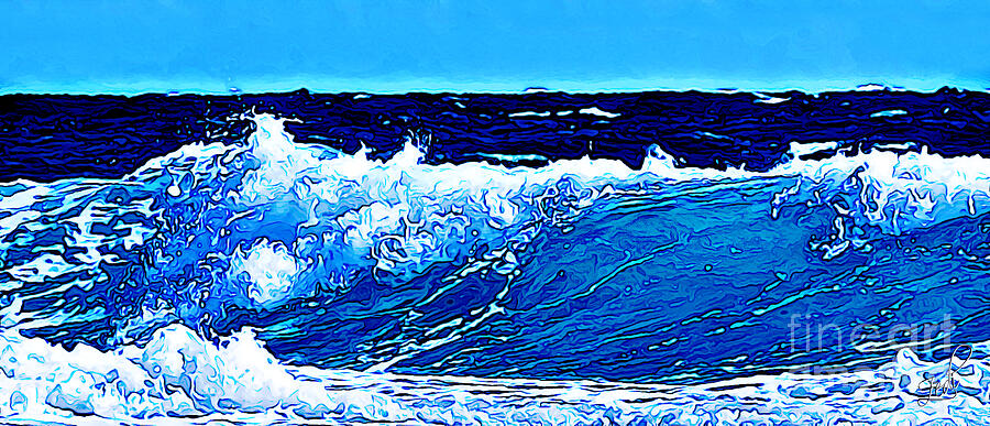 Sea Digital Art by - Zedi -