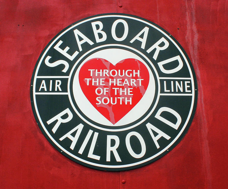 Seaboard Air Line RR Logo Photograph by Joseph C Hinson