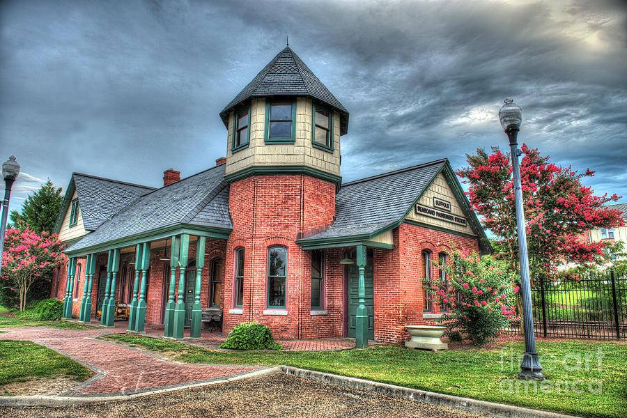Seaboard Railroad Station Suffolk Va Photograph by Greg Hager Fine