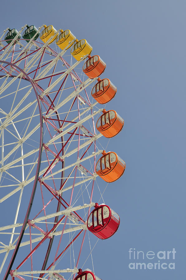 Ferris Wheel Photograph - Seacle ferris wheel by Andy Smy