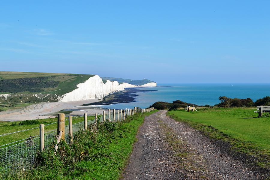 Seaford Head to Cuckmere Valley Photograph by Nina-Rosa Dudy
