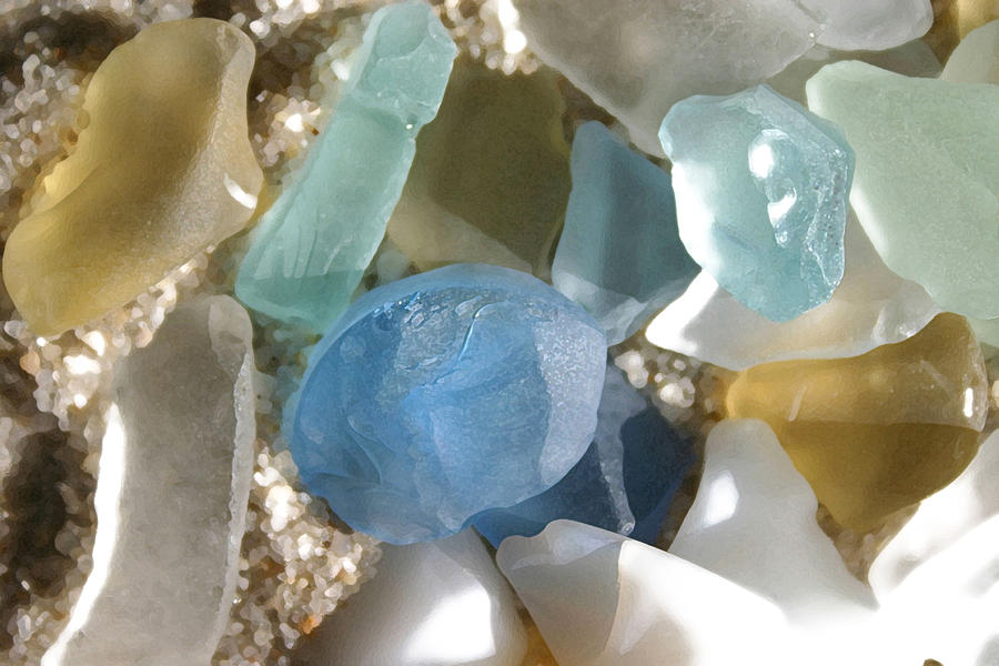 Seaglass Photograph by Mary Haber