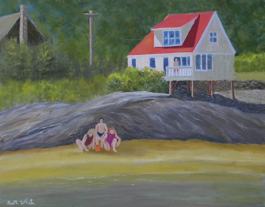 Seagrass Vacation Painting by Scott W White
