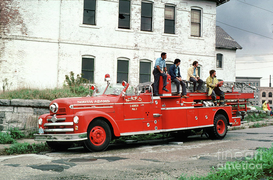 Seagrave Fire Truck #1, Westmere New York Photograph by Wernher Krutein