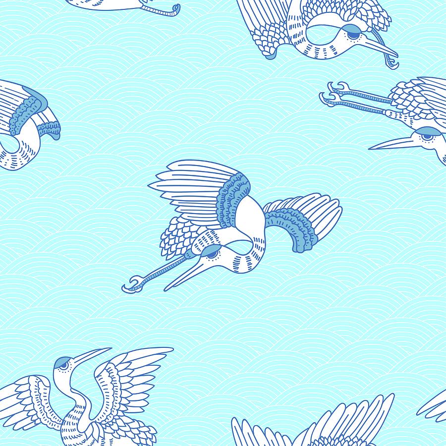 Wildlife Digital Art - Seagulls by Cutequokka2