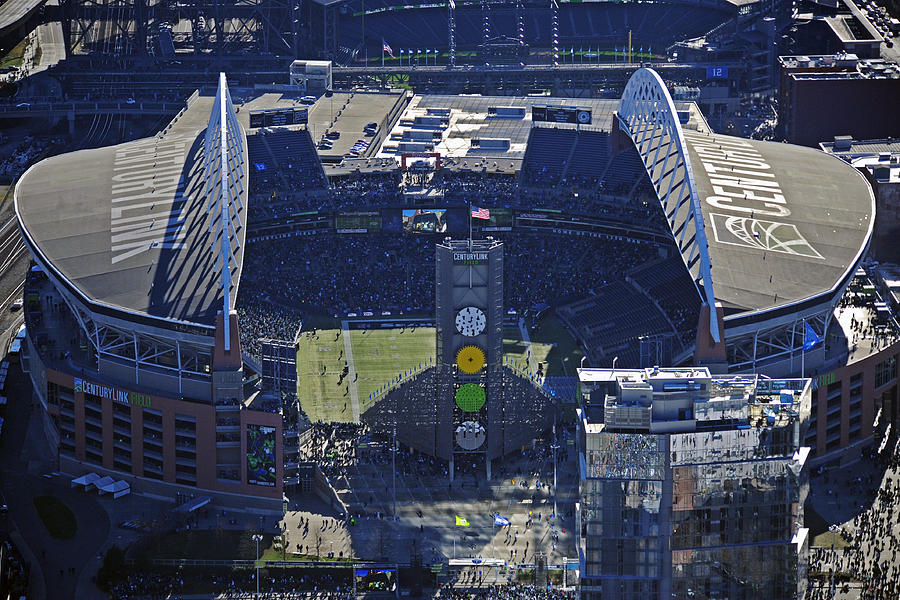 Seahawk Stadium Photograph by Jack Moskovita - Fine Art America