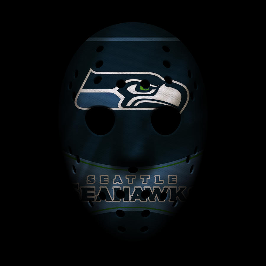 Seahawks War Mask 3 Photograph by Joe Hamilton - Pixels