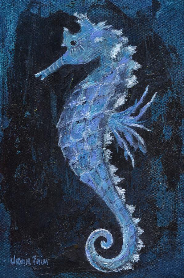 Seahorse Painting by Jamie Frier