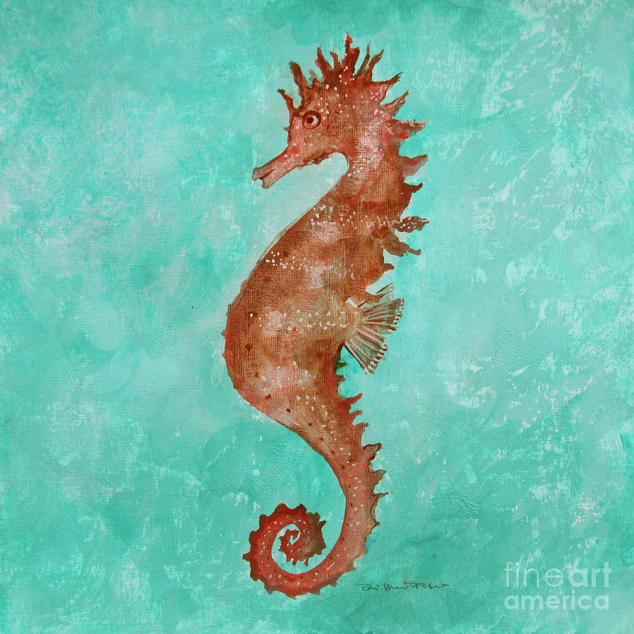 Seahorse Painting by Robin Pedrero