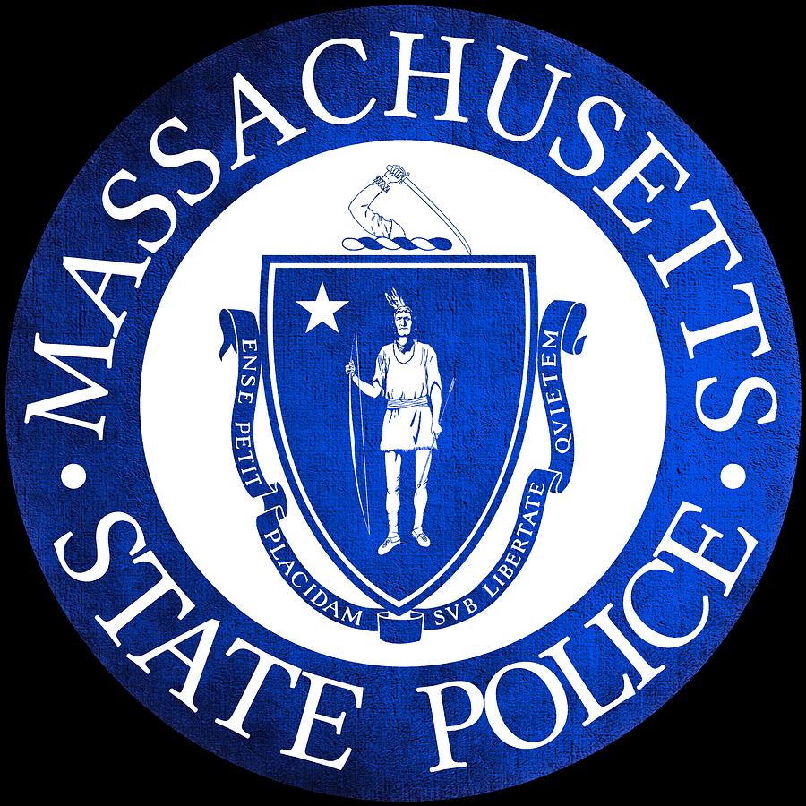 Device Photograph - Seal of the Massachusetts State Police by Mountain Dreams