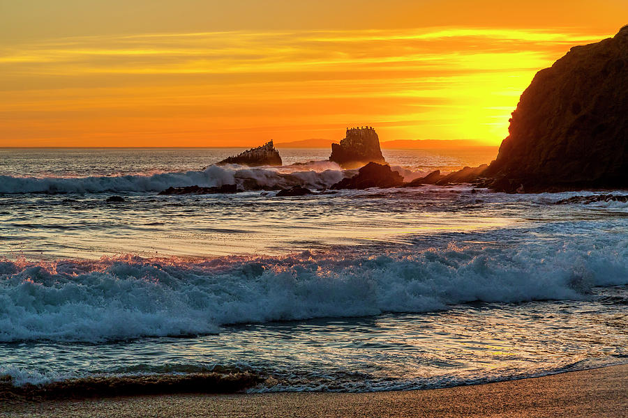 Seal Rock Sunset Photograph by Kelley King