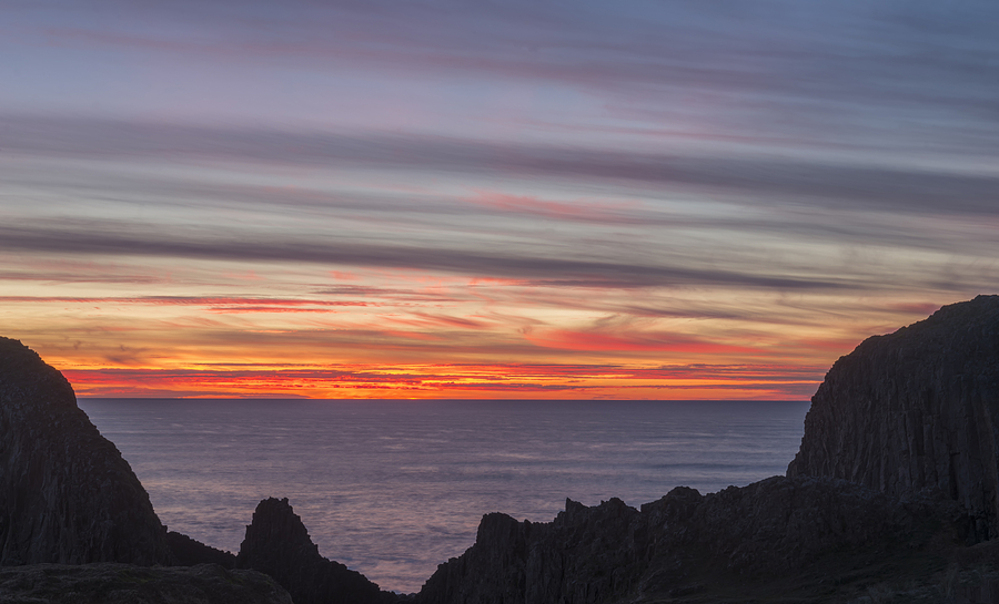 Seal Rock Sunset Photograph by Loree Johnson