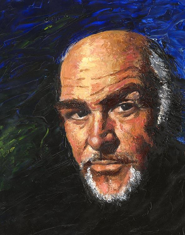 Sean Connery Painting by Debora Calicchia - Fine Art America