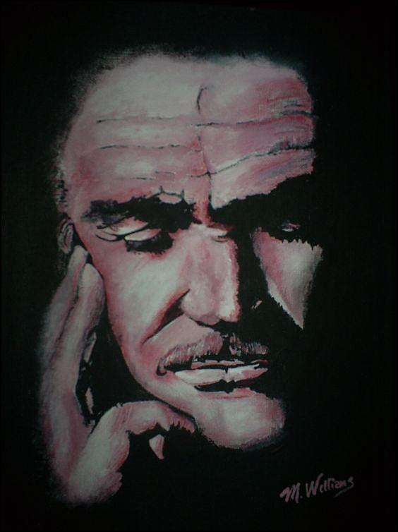 Sean Connery Painting - Sean Connery by Michelle Williams