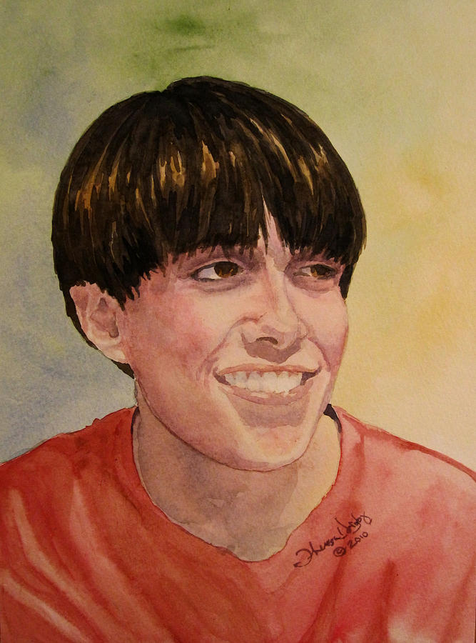 Portraits Painting - Sean by Theresa Higby Portraits Painting - Sean by Theresa Higby
