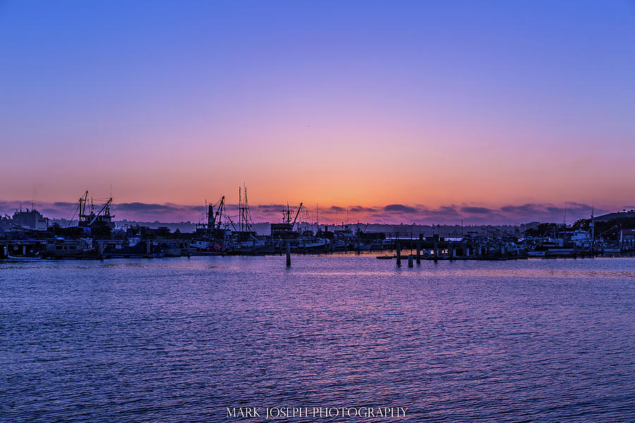 Seaport Sunset Photograph by Mark Joseph