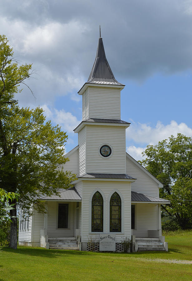 Sears Chapel Methodist Church Photograph by Roy Erickson - Fine Art America