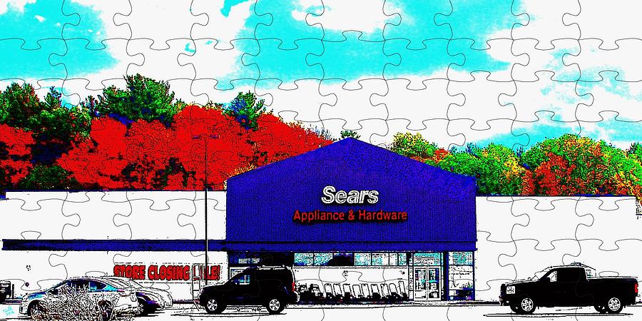 Sears Jigsaw Painting by Cliff Wilson