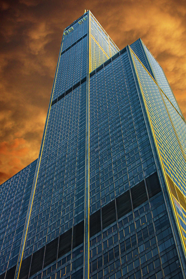 Sears Tower Skidmore Owings and Merrill DSC4358 Photograph by Raymond Kunst