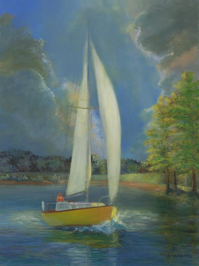 Seas the Day Painting by Susan Hensel