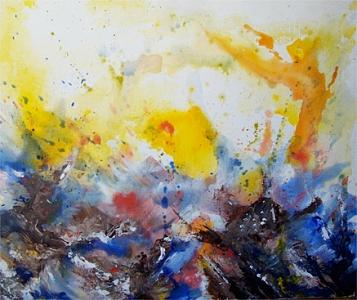Seascape Painting - Seascape 2 by Moray Watson Seascape Painting - Seascape 2 by Moray Watson