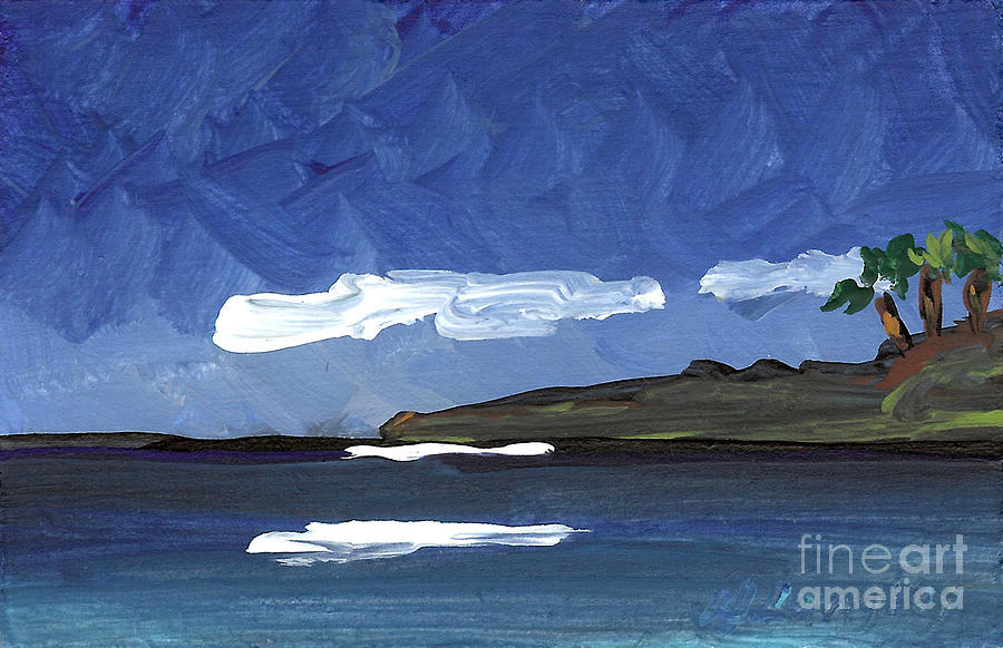 Seascape 7 Painting by Helena M Langley