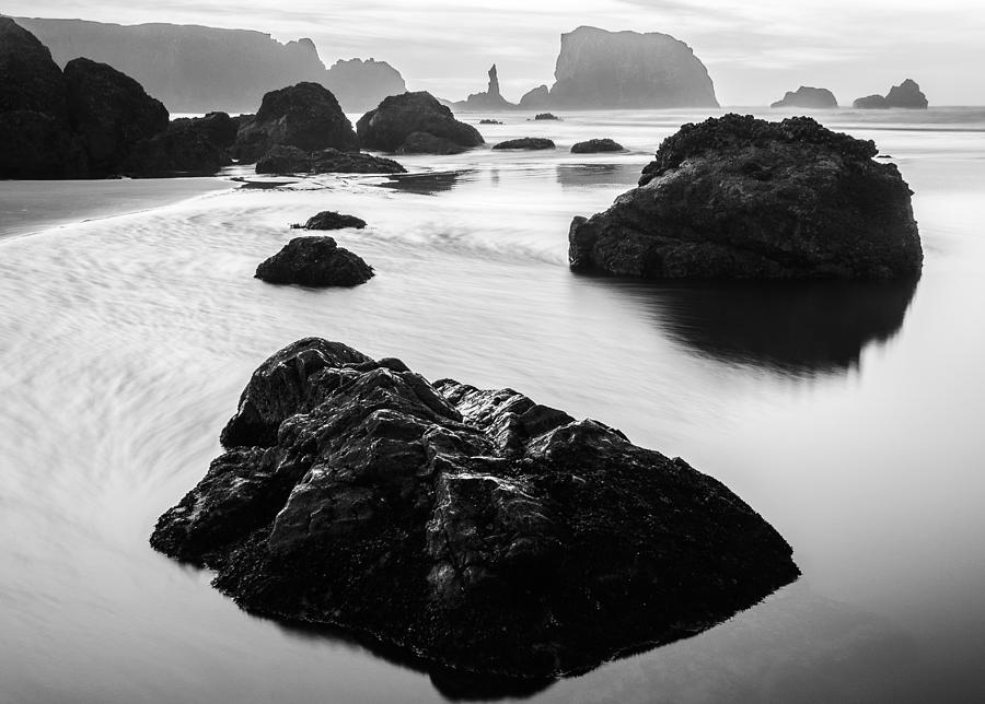 Seascape Bandon Oregon Photograph by Wayne Bressler - Fine Art America