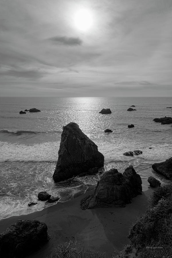 Seascape Jenner California I BW Photograph by David Gordon