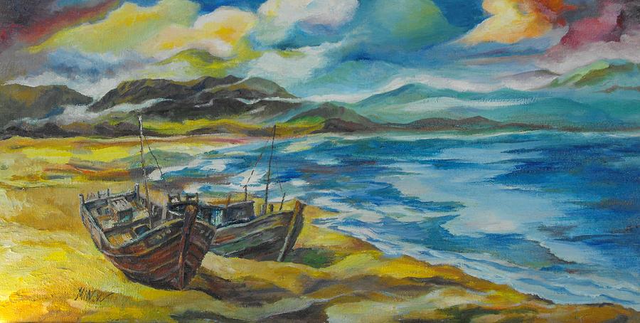 Seascape No 1 Painting by L R B