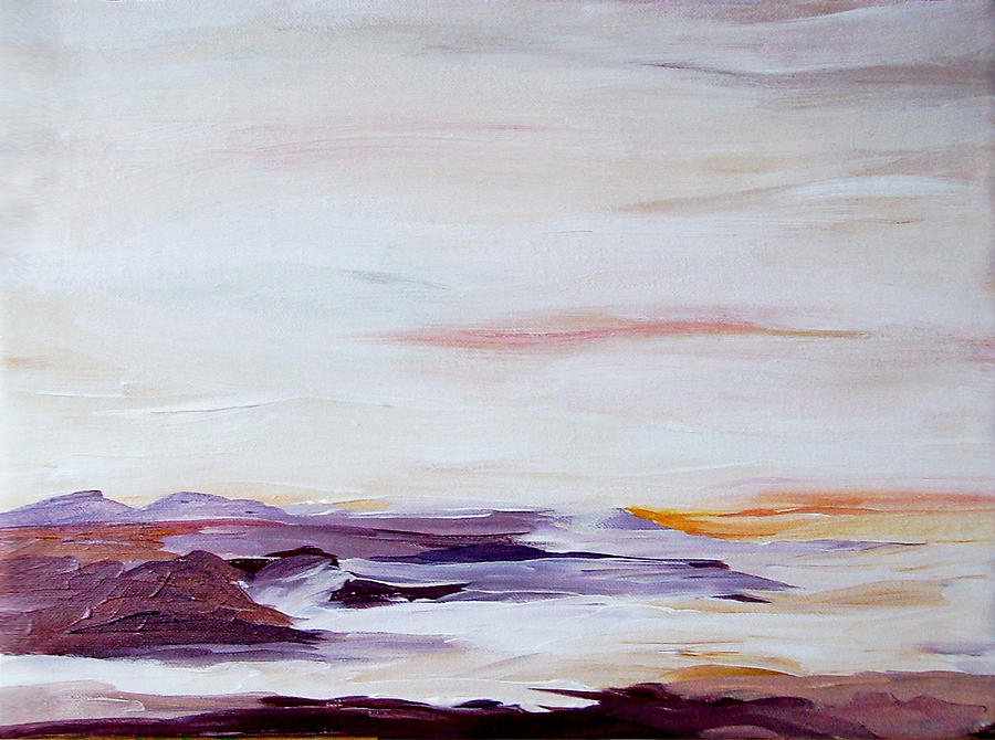Seascape Nr 2 Painting by Carola Ann-Margret Forsberg Seascape Nr 2 Painting by Carola Ann-Margret Forsberg