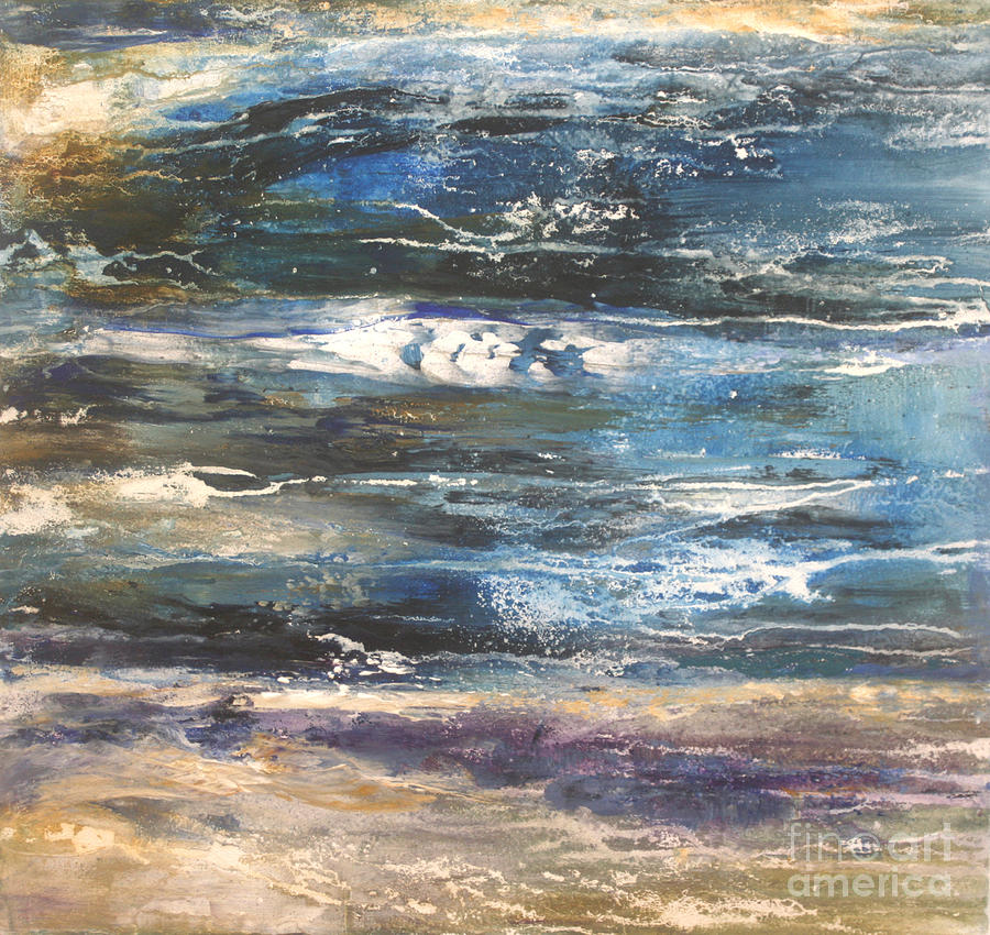 Seascape Painting by Valerie Travers