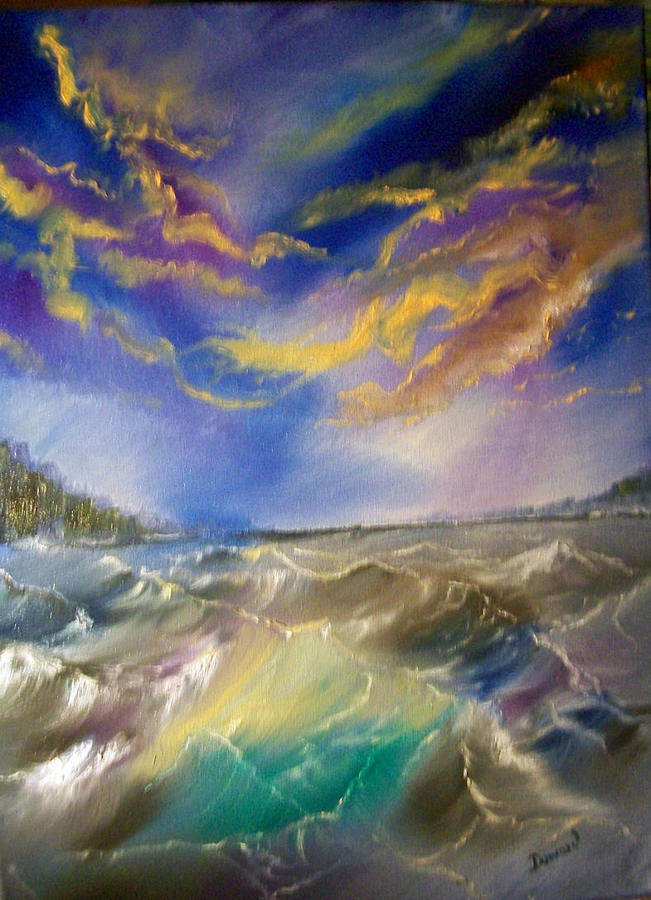 Seascape#1 Painting by Raymond Doward