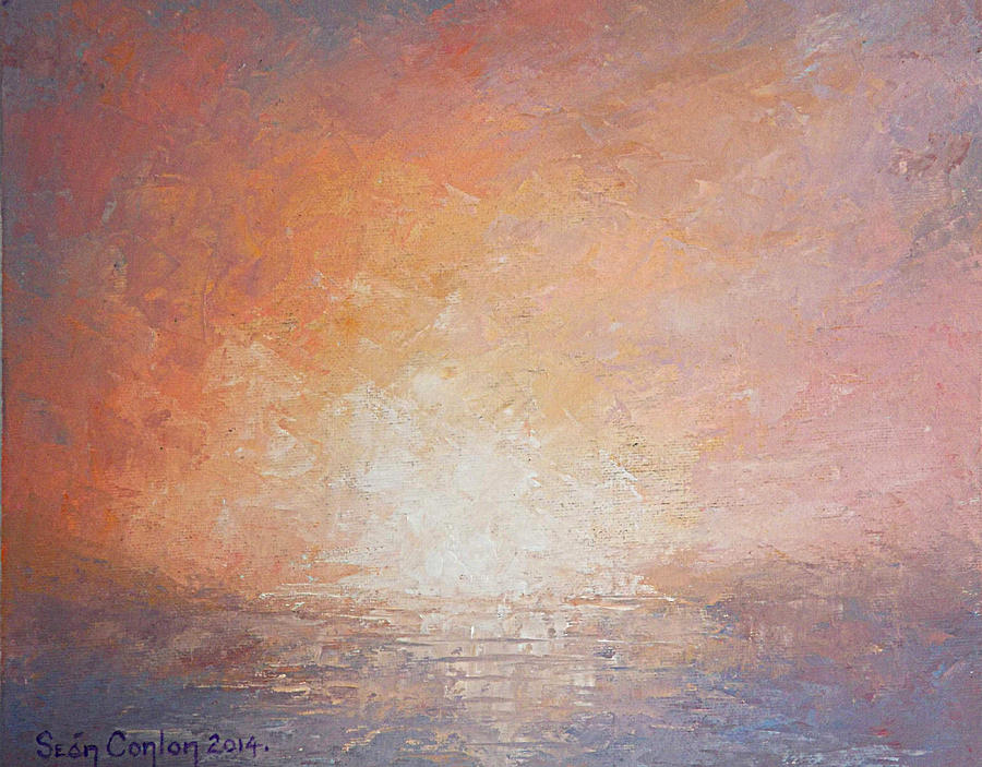 Impressionism Painting - Seascape3 by Sean Conlon