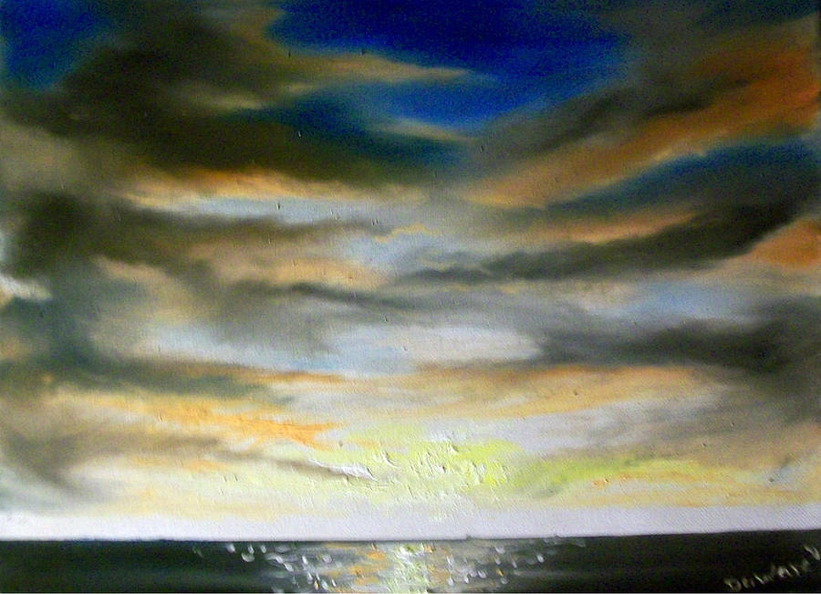 Seascape#4 Painting by Raymond Doward