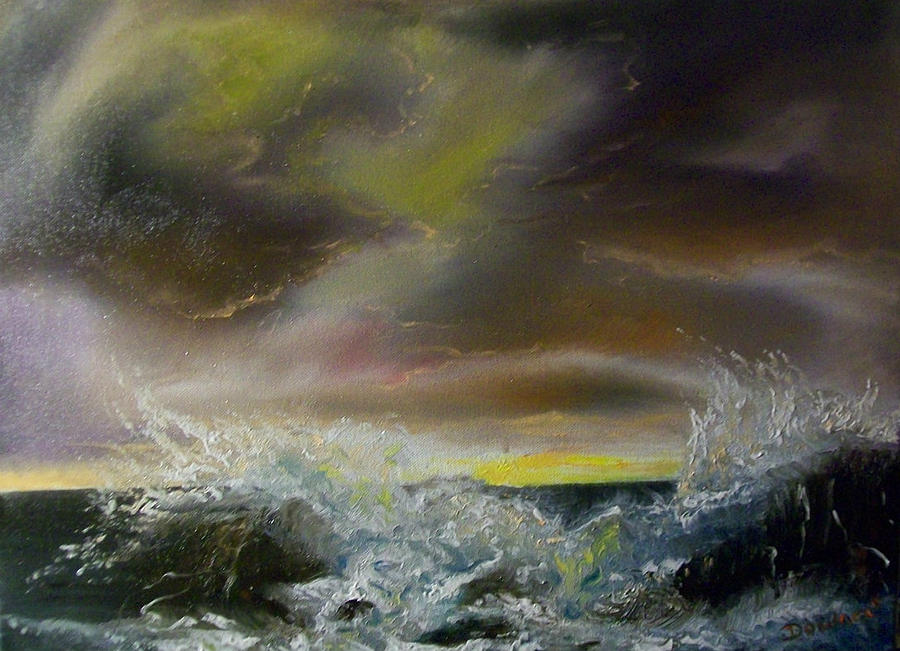Seascape#5 Painting by Raymond Doward