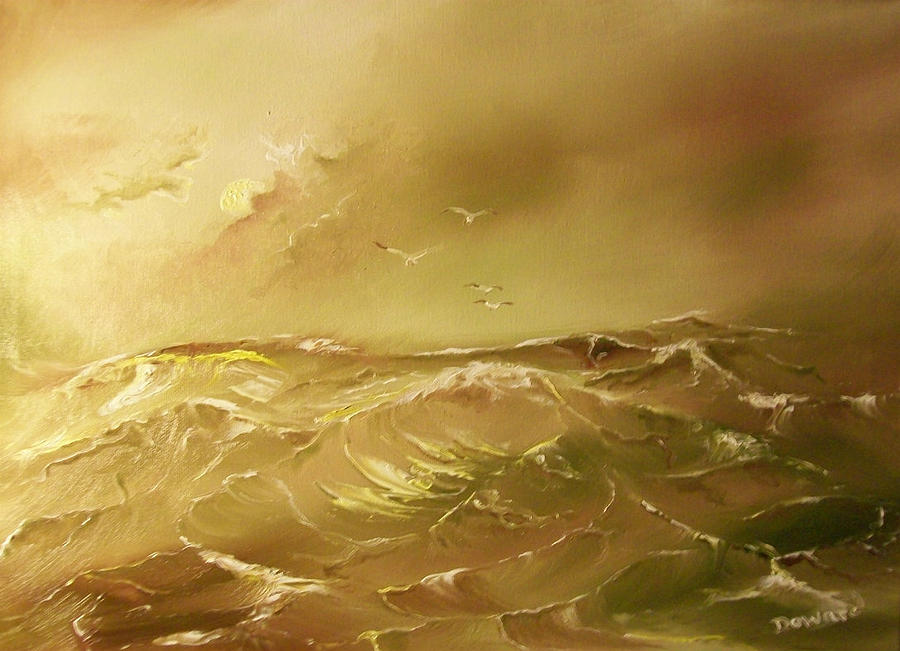 Seascape#7 Painting by Raymond Doward