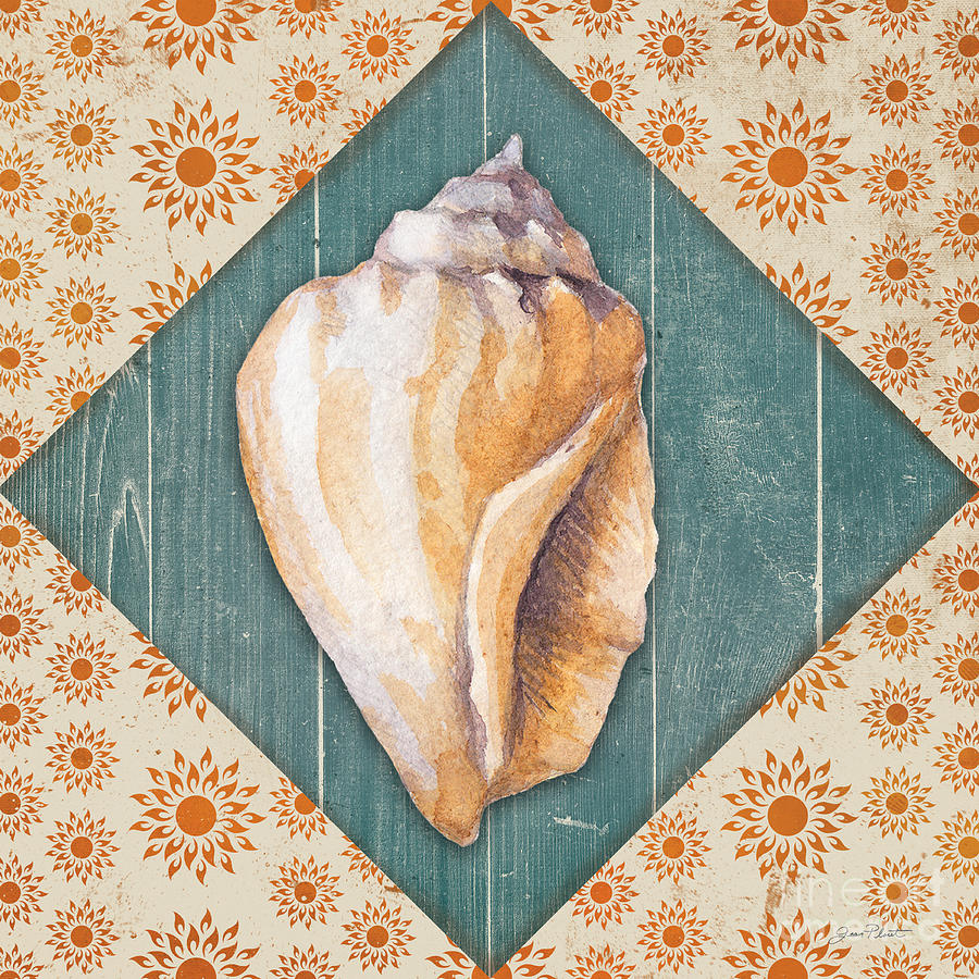 Seashells-JP3620 Painting by Jean Plout