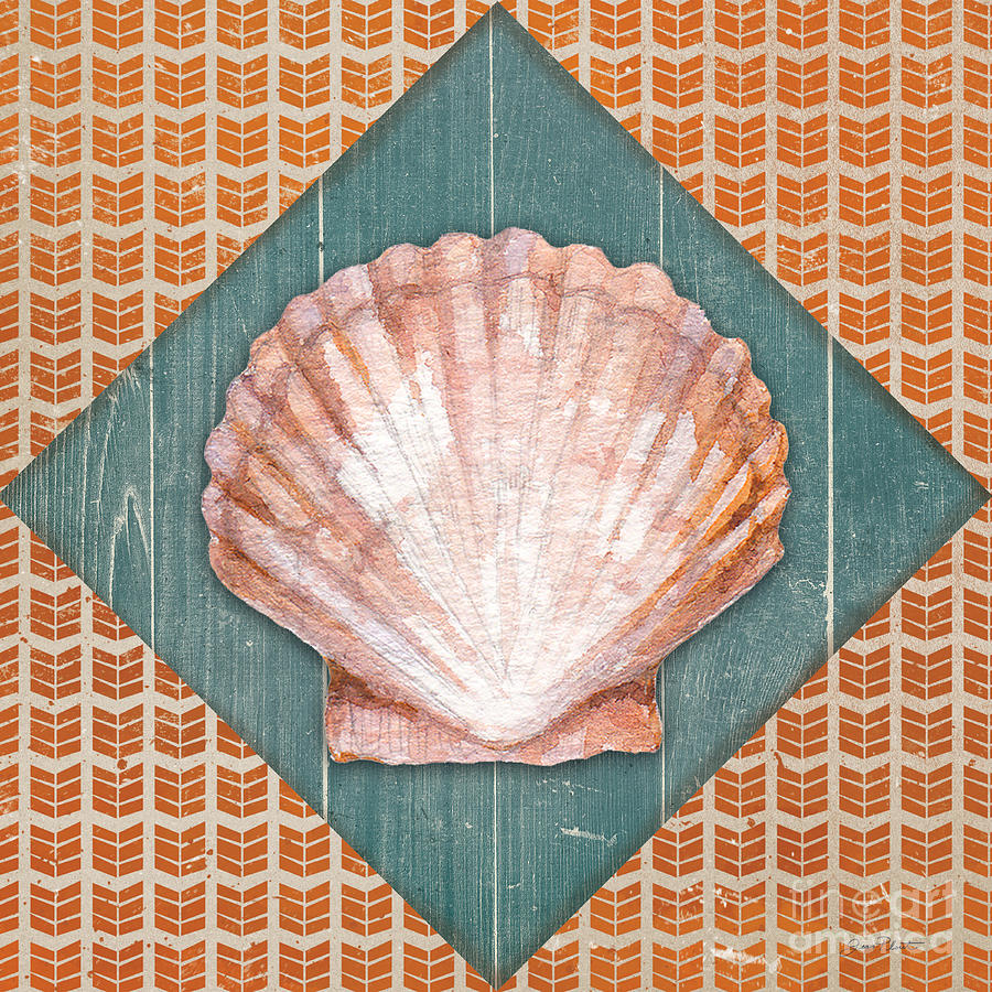 Seashells-JP3622 Painting by Jean Plout
