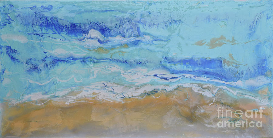 Seashore  Painting by Jyotika Shroff