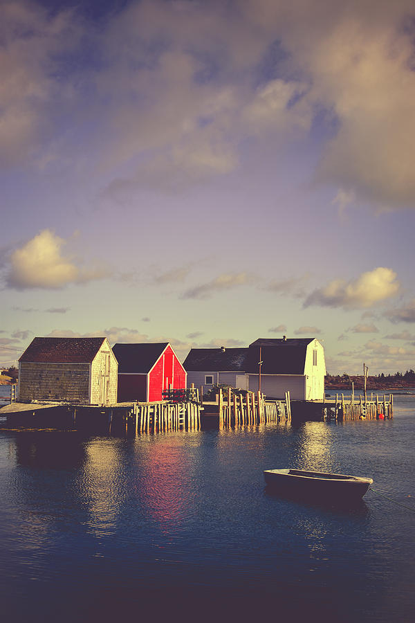 Architecture Photograph - Seaside in Nova Scotia by Olivia StClaire