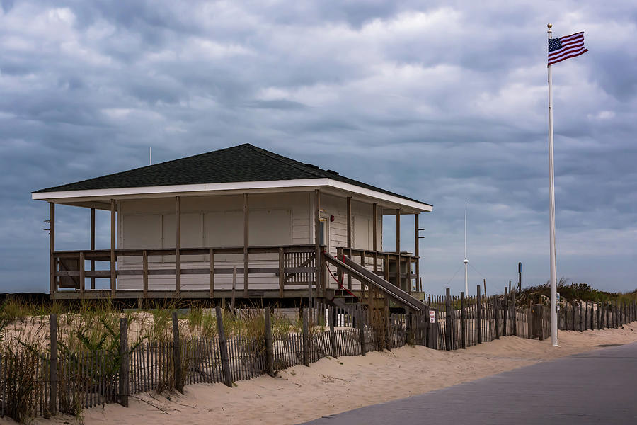 Seaside NJ Lifeguard Station Photograph by Terry DeLuco
