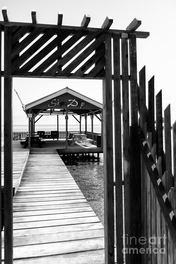 Seaside Pavilion Photograph by Lawrence Burry