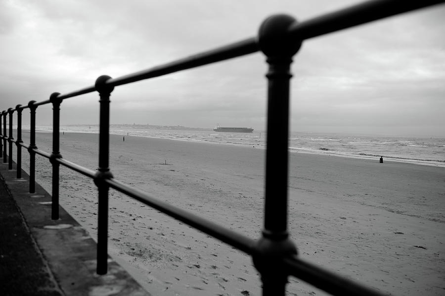 Seaside Railings Photograph by Helen Jackson