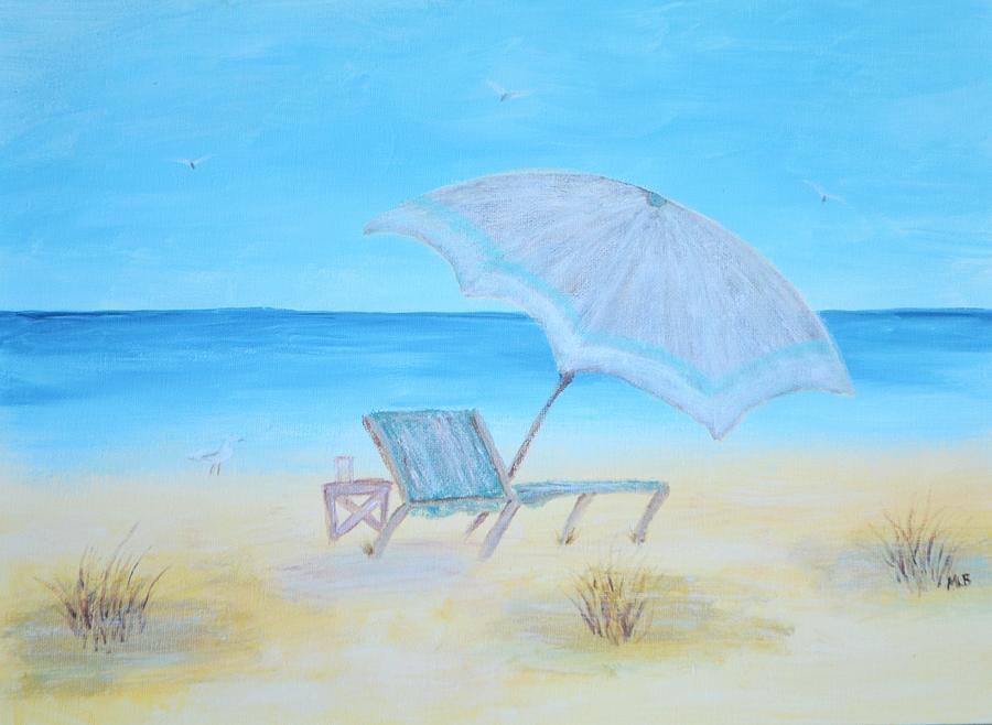 Seaside Serenity Painting by Melinda Baugh | Fine Art America