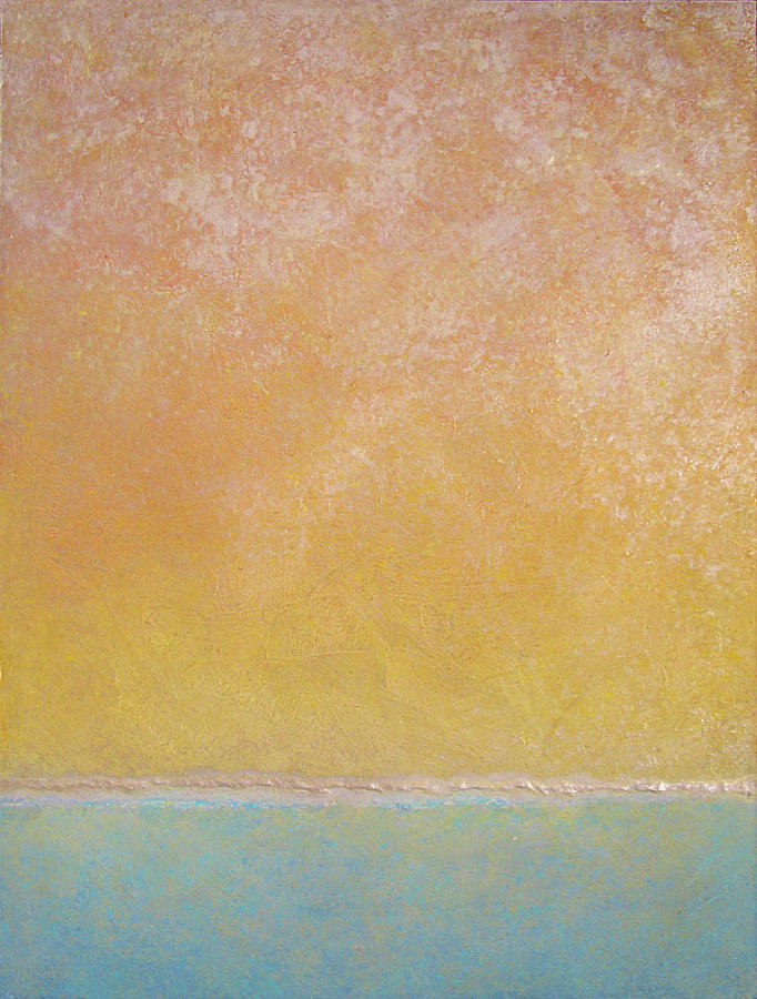 Sunset Painting - Seaside by Steve Ellis