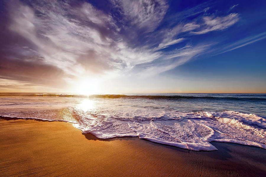 San Diego Photograph - Seaside Sunset by Mountain Dreams San Diego Photograph - Seaside Sunset by Mountain Dreams