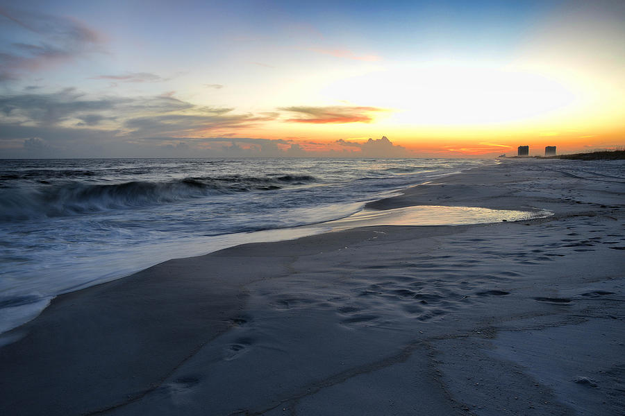 Seaside Sunset Photograph by Renee Hardison