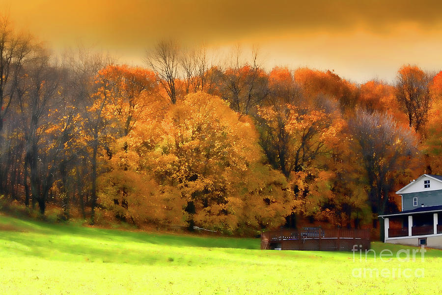 Seasons East Coast Color  Photograph by Chuck Kuhn