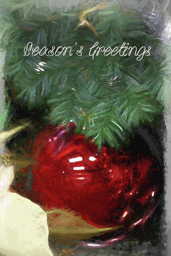 Seasons Greetings Card Photograph by Cheryl Rose